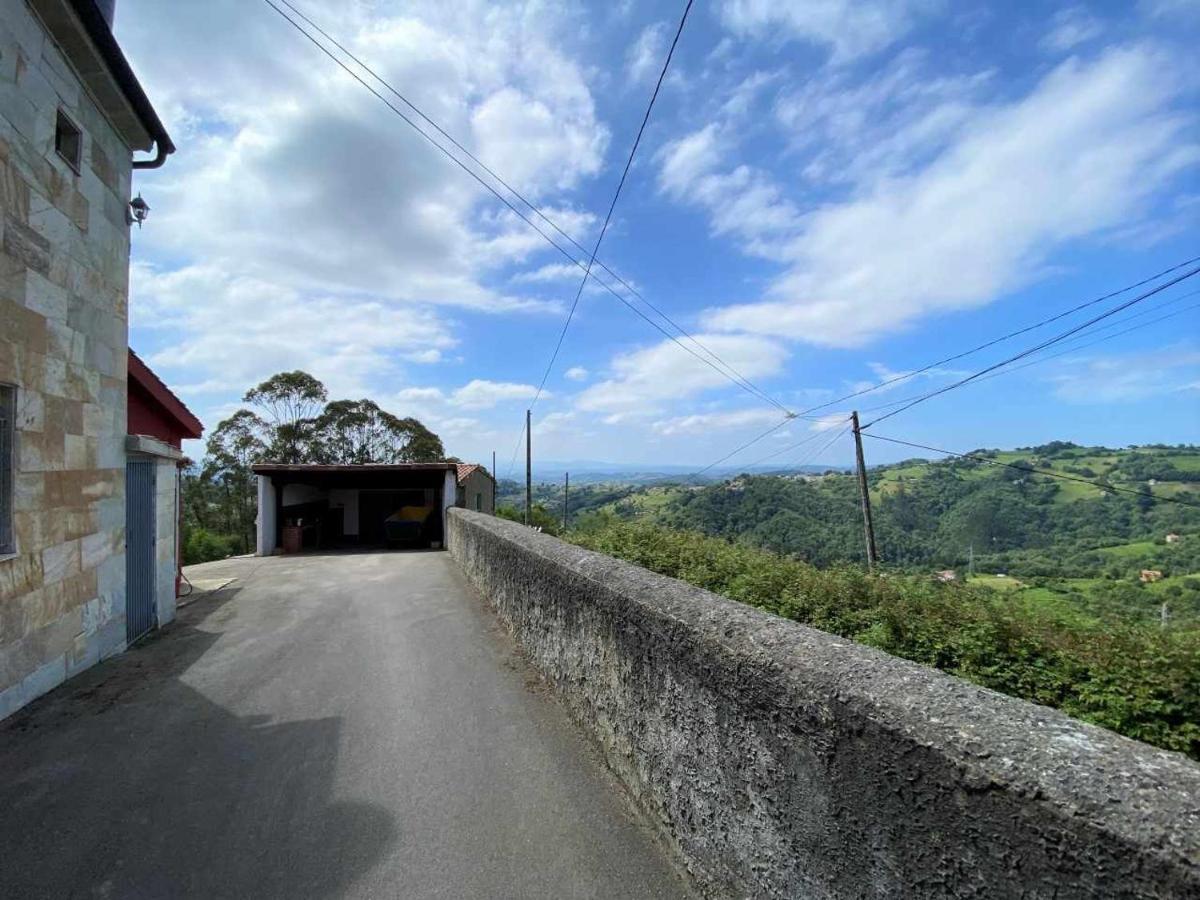 Appartamento Casa Noval Zona Rural En El Centro De Asturias Bimenes Esterno foto