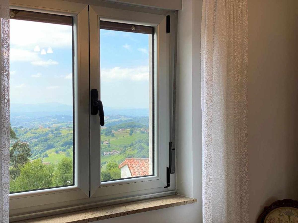 Appartamento Casa Noval Zona Rural En El Centro De Asturias Bimenes Esterno foto